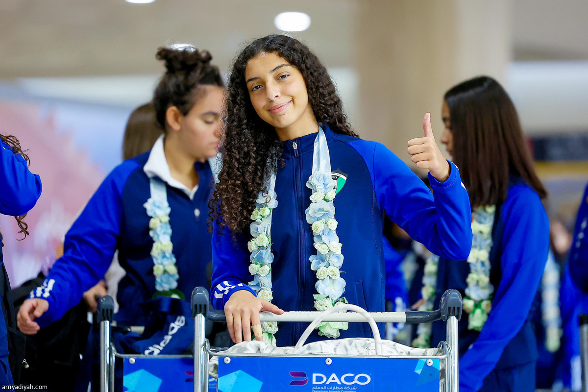 الخبر تستقبل الناشئات