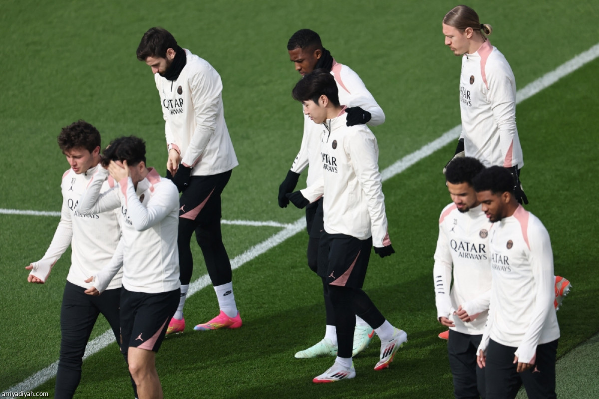 باريس.. تدريب أخير