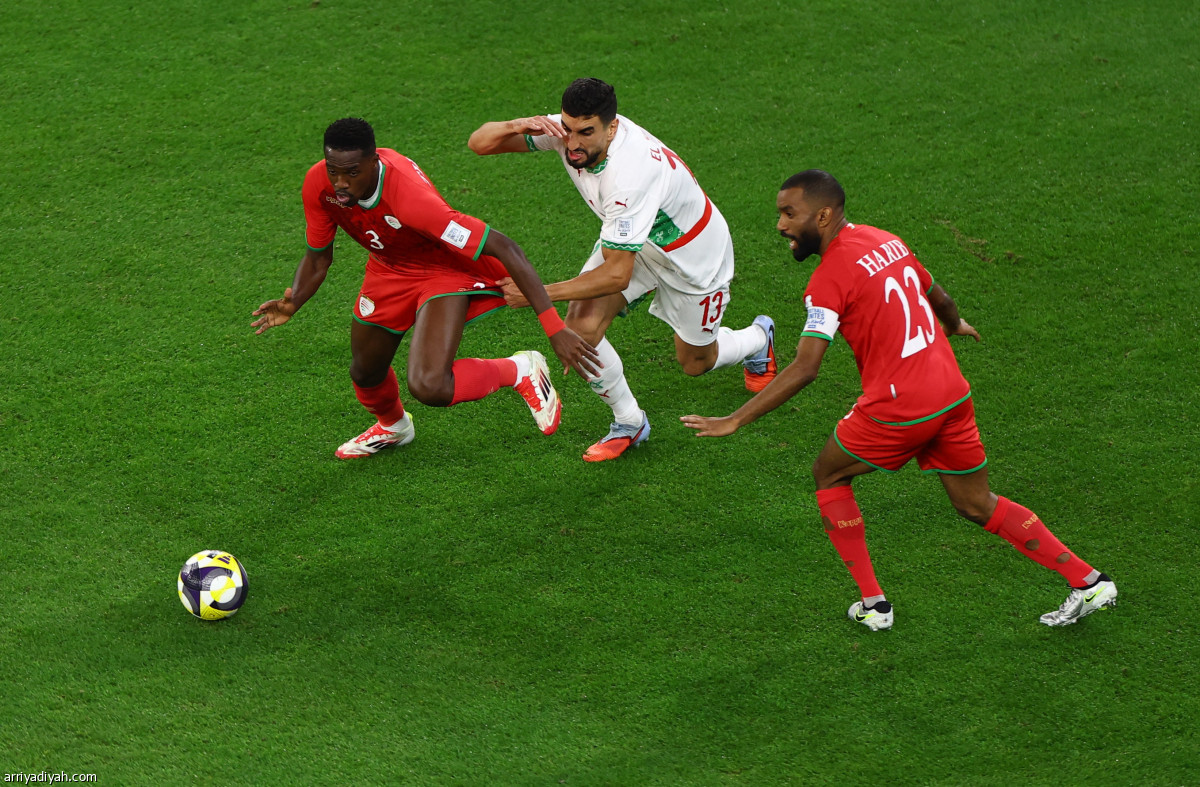 لا أهداف بين المغرب وعمان