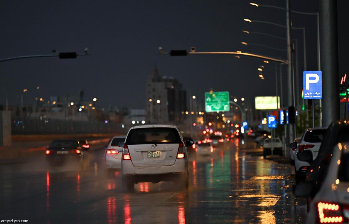 أمطار الرياض