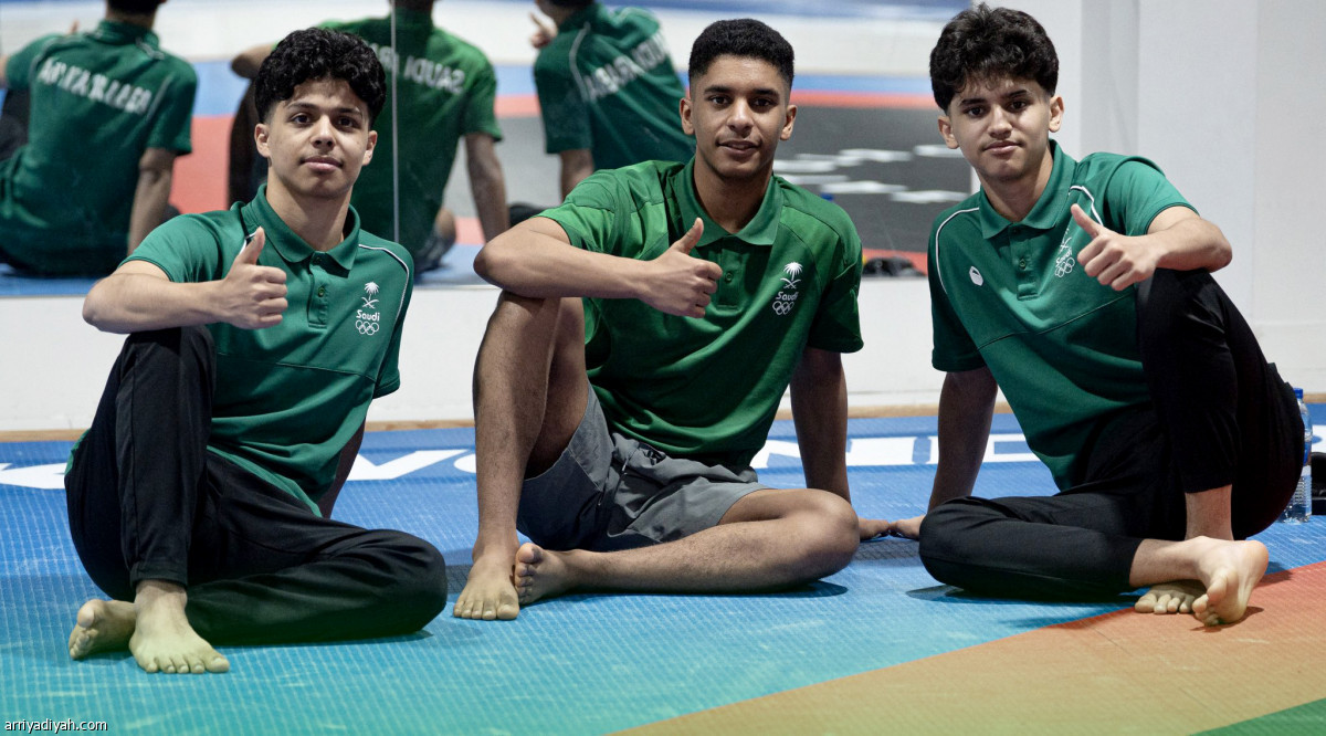 أخضر الكاراتيه يستعد