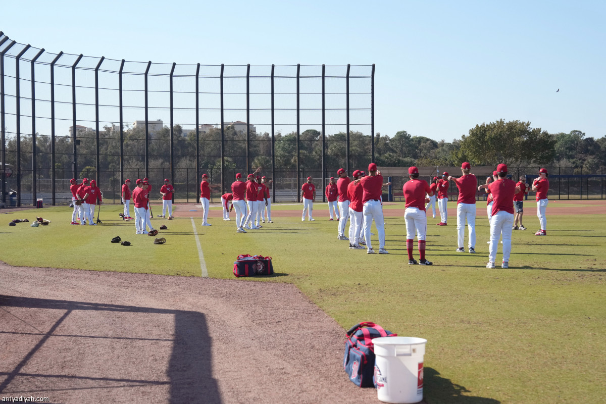 تحضيرات البيسبول