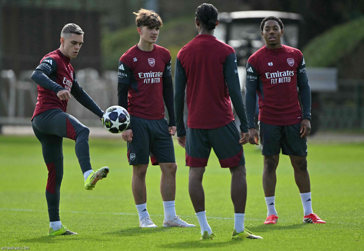 أرسنال يكثف الاستعداد