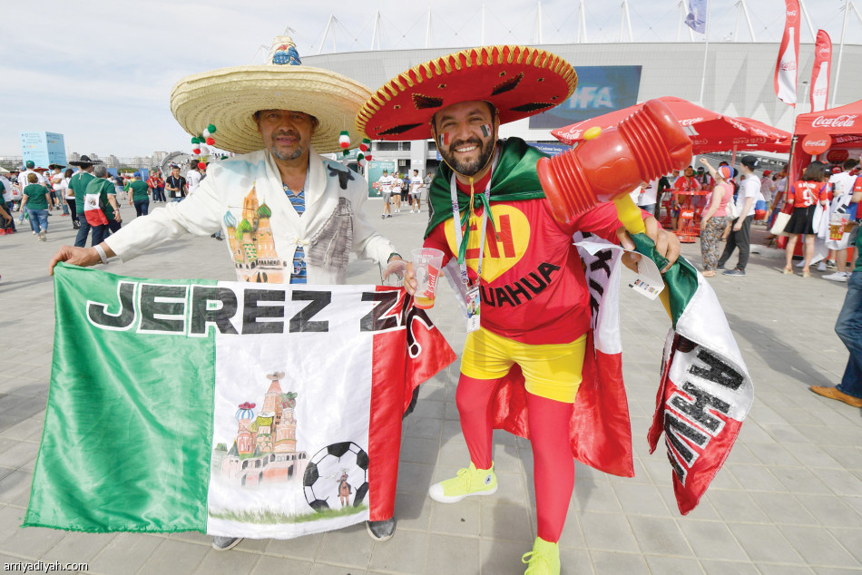 حضارة الآزتيك 
تغزو شوراع روسيا