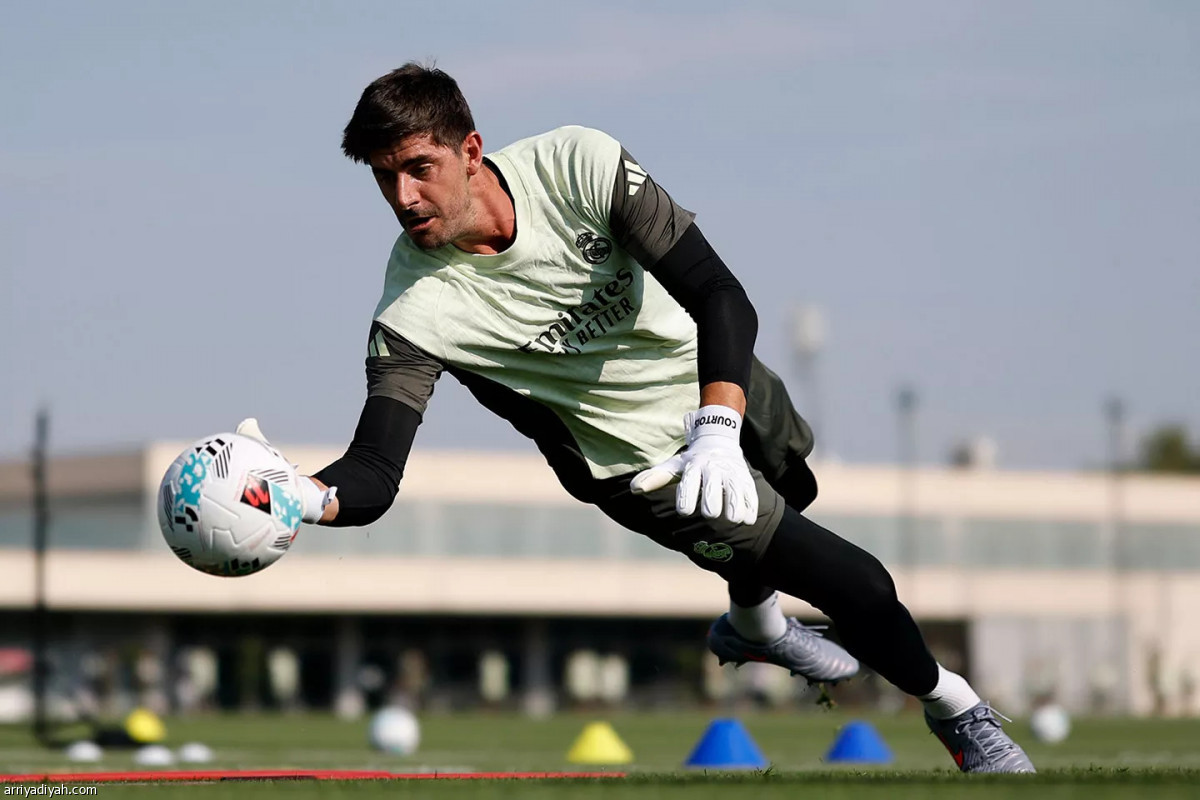 الريال.. التدريب الأول