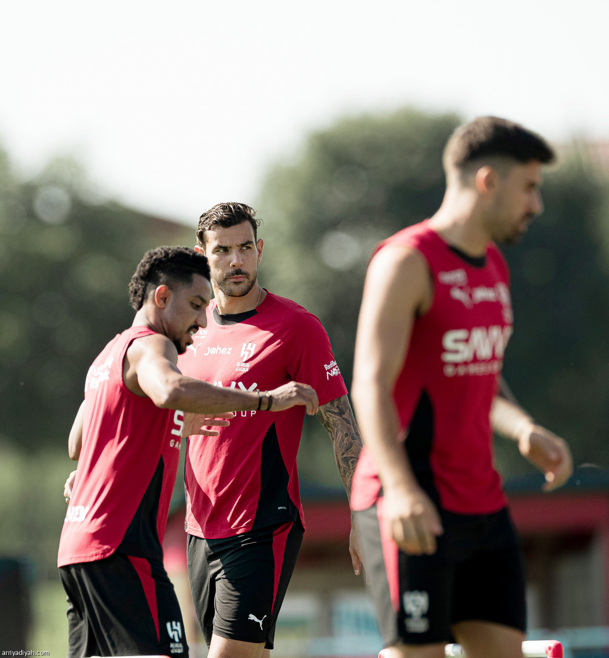 الهلال.. تدريب صباحي